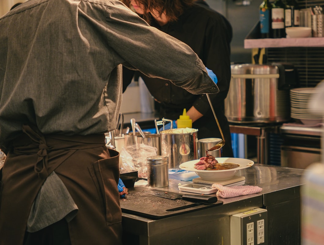 Fresh ingredients preparation